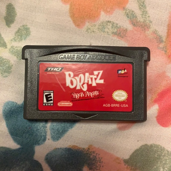 Bratz Other - Bratz Rock Angelz gameboy advance game